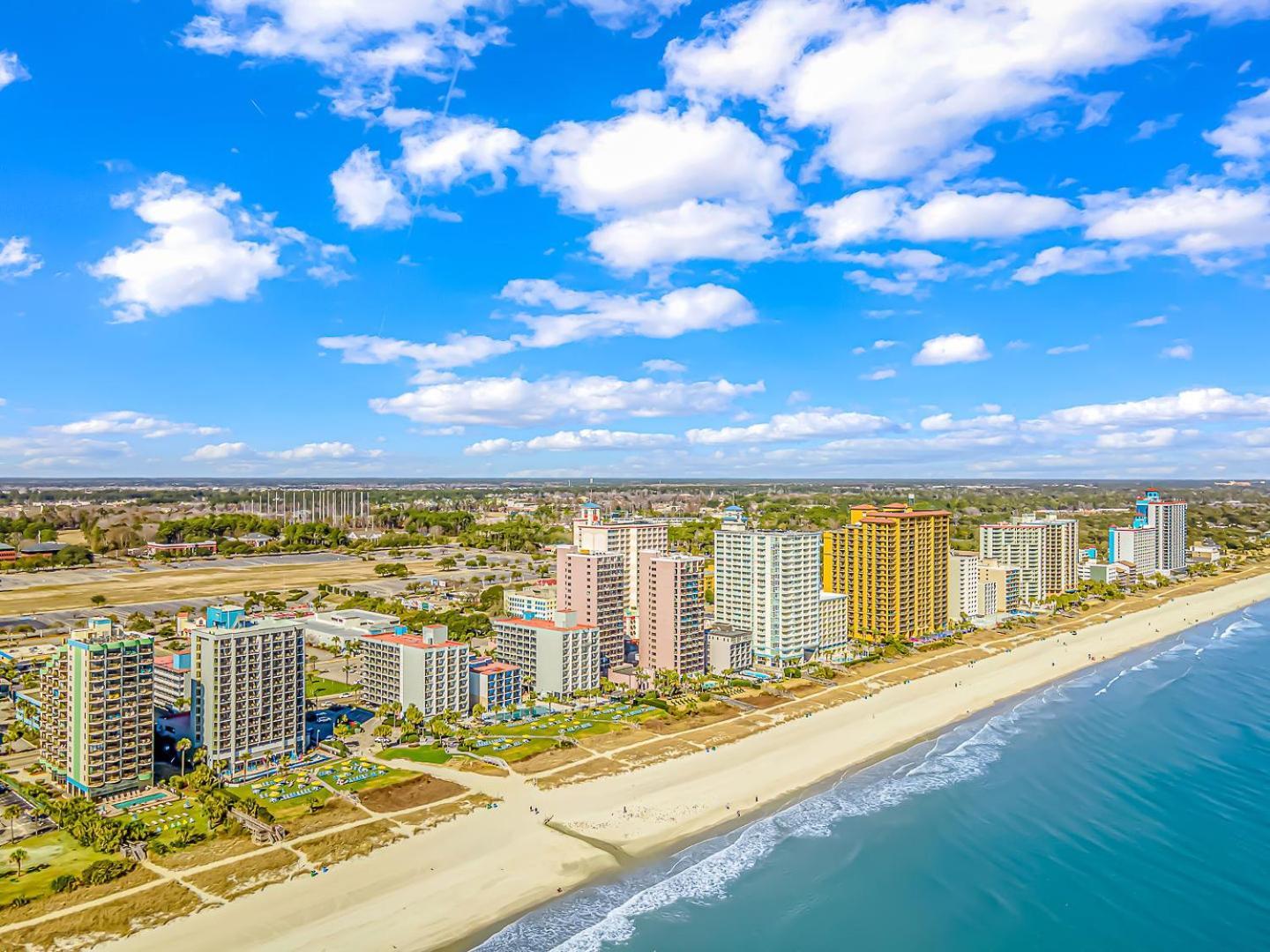 5Th Floor Direct Oceanfront Double Suite Sleeps 6 Meridian Plaza 503 Myrtle Beach Eksteriør billede