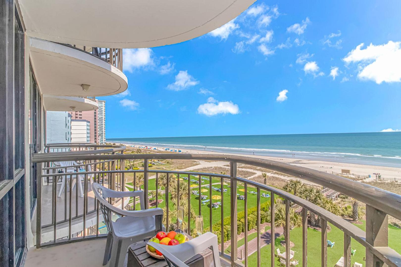 5Th Floor Direct Oceanfront Double Suite Sleeps 6 Meridian Plaza 503 Myrtle Beach Eksteriør billede