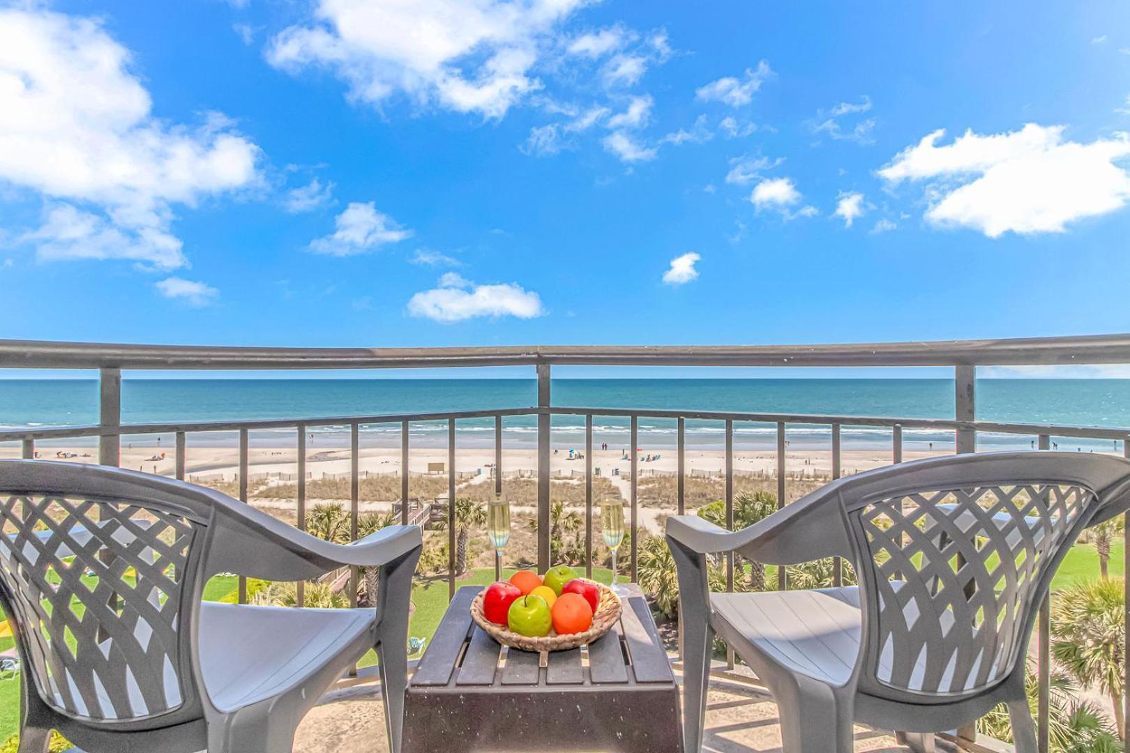 5Th Floor Direct Oceanfront Double Suite Sleeps 6 Meridian Plaza 503 Myrtle Beach Eksteriør billede