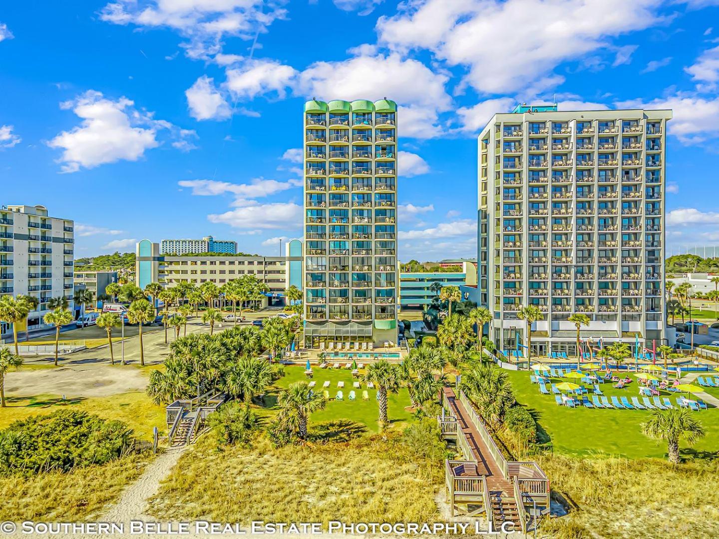5Th Floor Direct Oceanfront Double Suite Sleeps 6 Meridian Plaza 503 Myrtle Beach Eksteriør billede