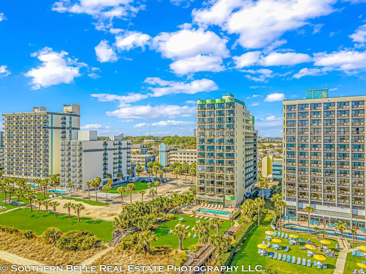 5Th Floor Direct Oceanfront Double Suite Sleeps 6 Meridian Plaza 503 Myrtle Beach Eksteriør billede