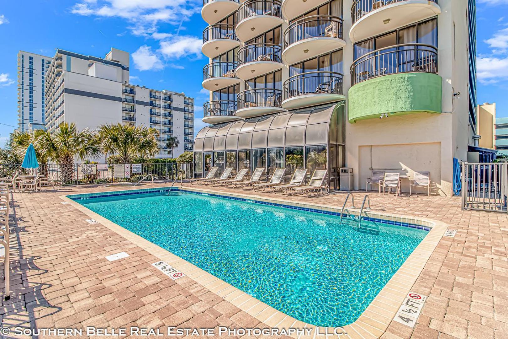 5Th Floor Direct Oceanfront Double Suite Sleeps 6 Meridian Plaza 503 Myrtle Beach Eksteriør billede
