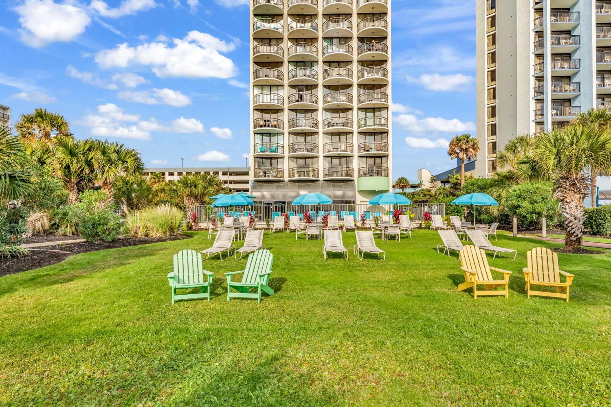 5Th Floor Direct Oceanfront Double Suite Sleeps 6 Meridian Plaza 503 Myrtle Beach Eksteriør billede