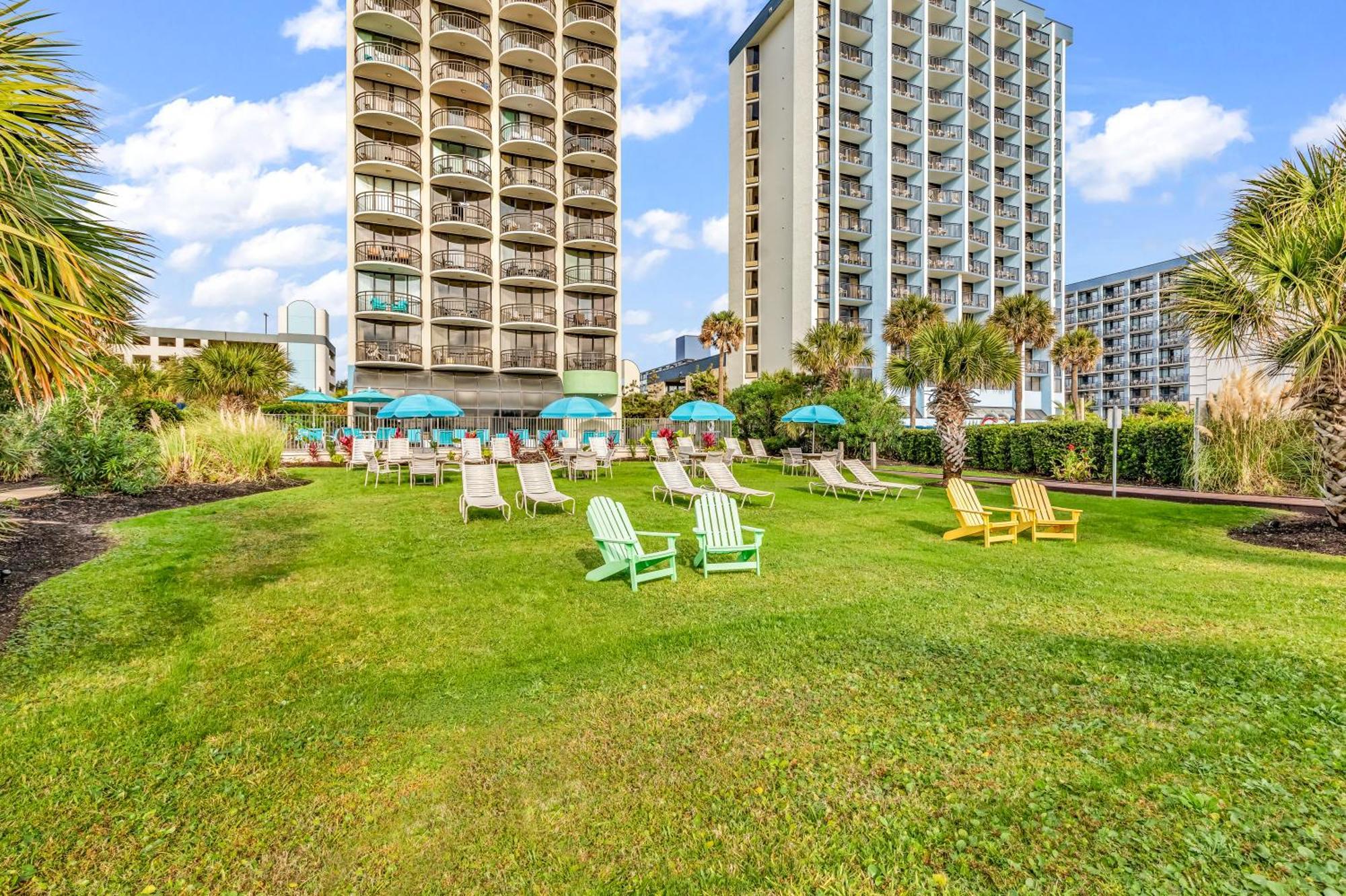 5Th Floor Direct Oceanfront Double Suite Sleeps 6 Meridian Plaza 503 Myrtle Beach Eksteriør billede