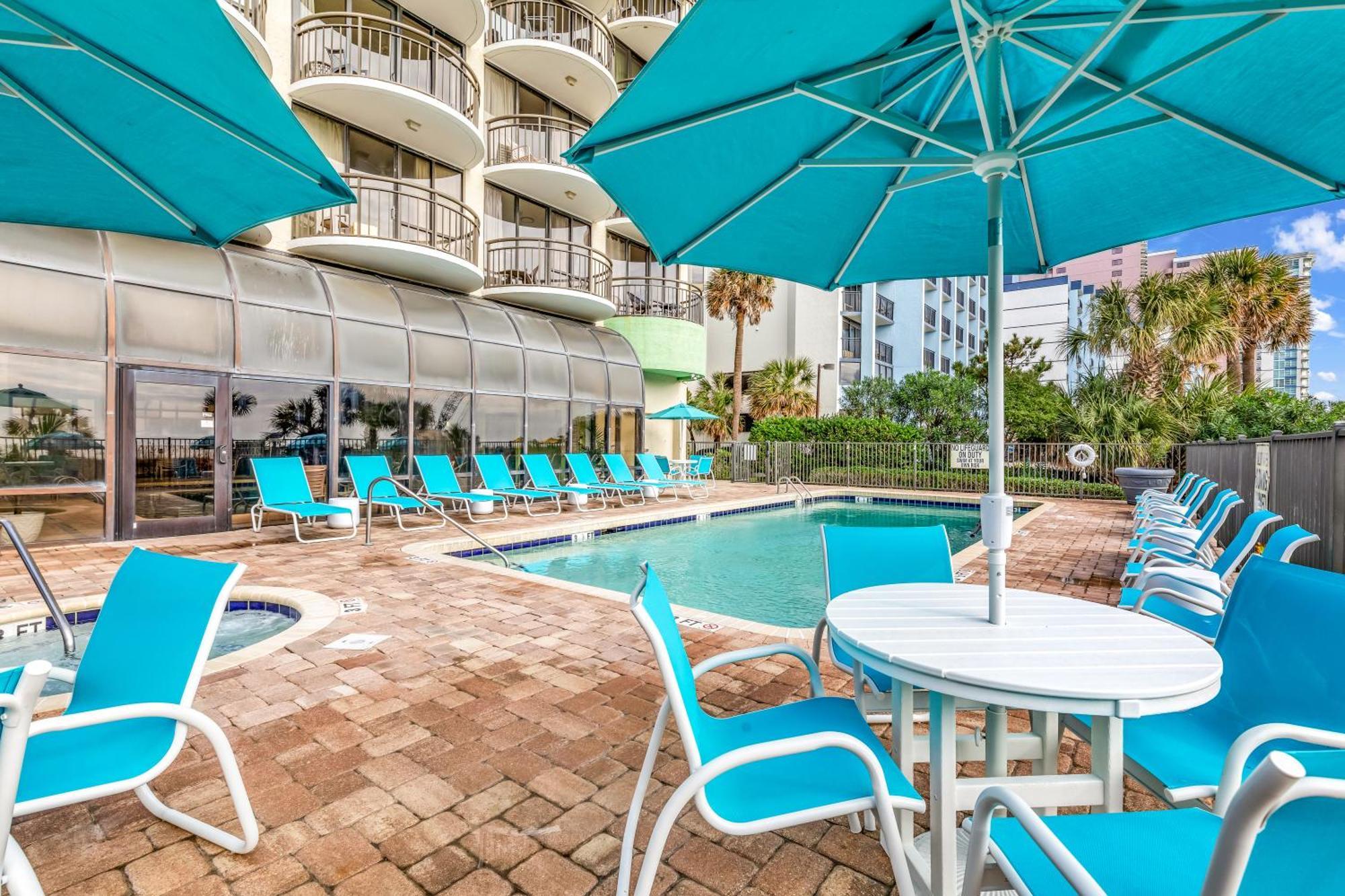 5Th Floor Direct Oceanfront Double Suite Sleeps 6 Meridian Plaza 503 Myrtle Beach Eksteriør billede