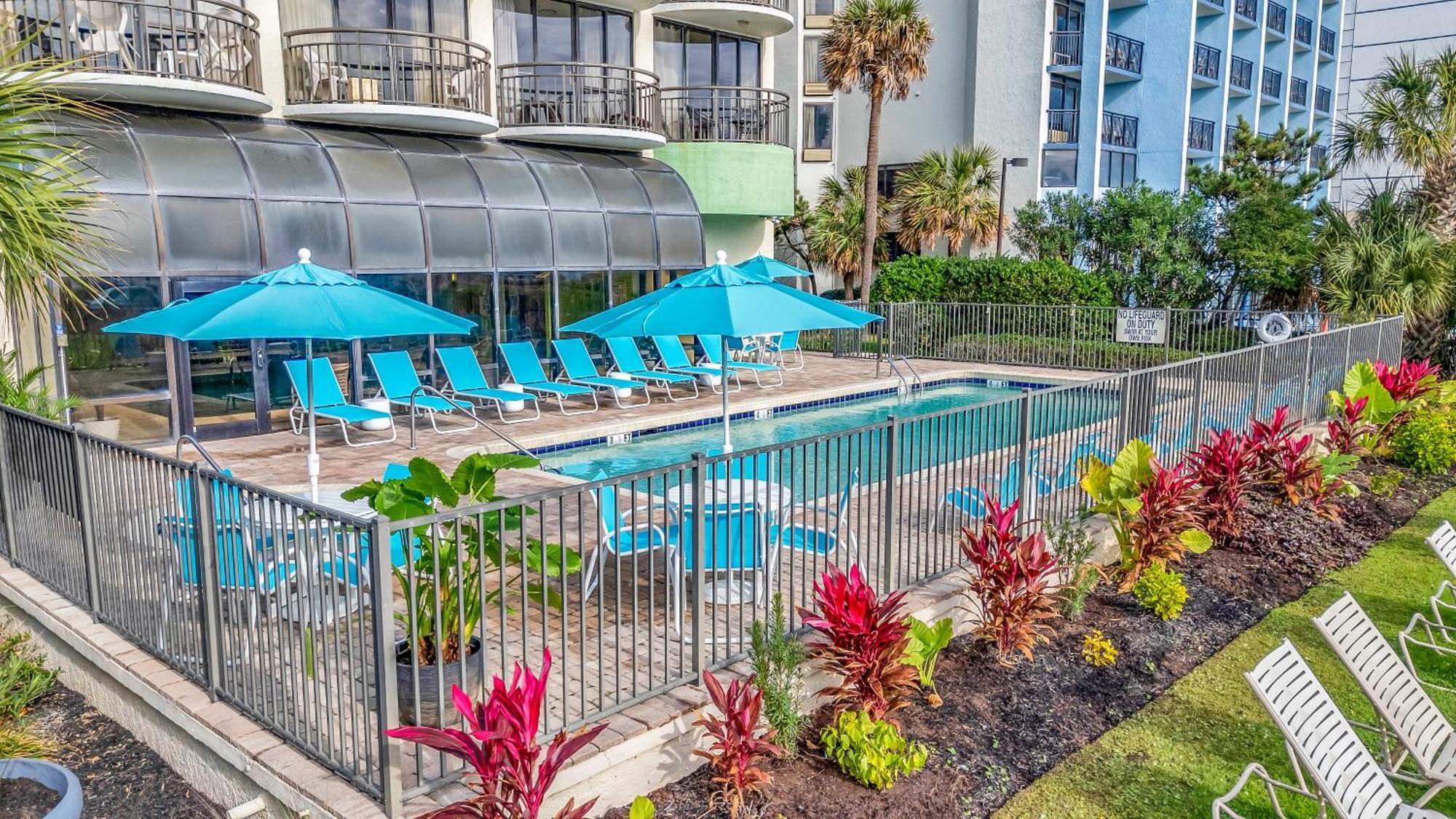 5Th Floor Direct Oceanfront Double Suite Sleeps 6 Meridian Plaza 503 Myrtle Beach Eksteriør billede