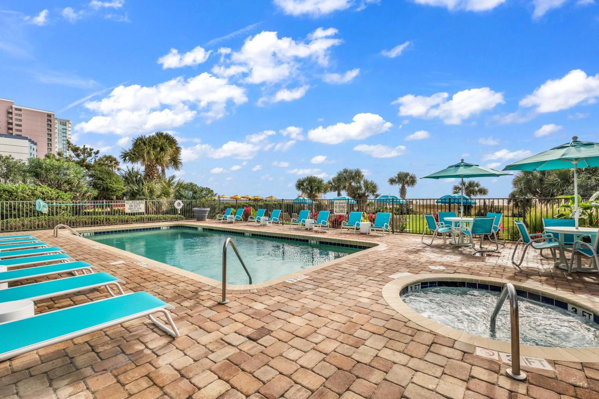5Th Floor Direct Oceanfront Double Suite Sleeps 6 Meridian Plaza 503 Myrtle Beach Eksteriør billede