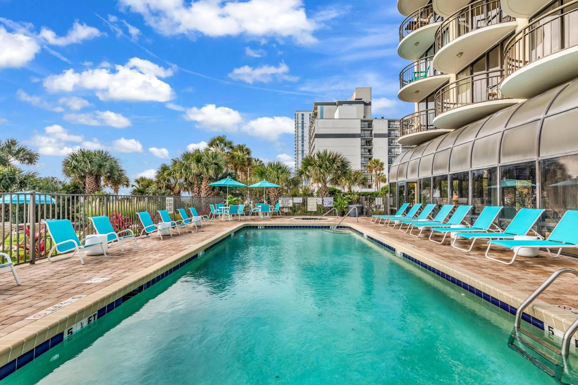 5Th Floor Direct Oceanfront Double Suite Sleeps 6 Meridian Plaza 503 Myrtle Beach Eksteriør billede